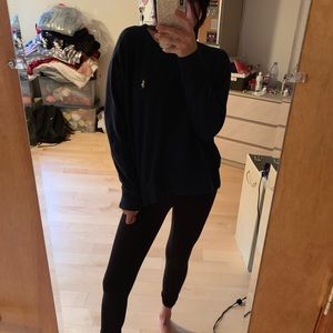 NWT Blue Polo Crewneck Sweatshirt